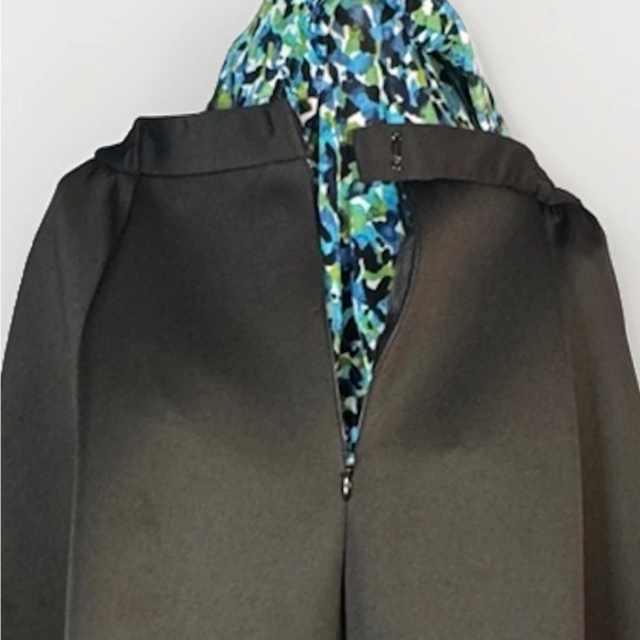 (12) TALLY TAYLOR Elegant & Extremely Well Made Black A-Line Skirt - Picture 8 of 11